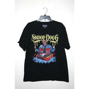 Snoop Dogg Dogg Supply Black T-Shirt Size Large